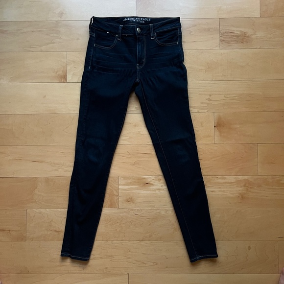 American Eagle ~ Jeggings ~ Super Super Stretch ~ 6 Regular - Picture 4 of 12